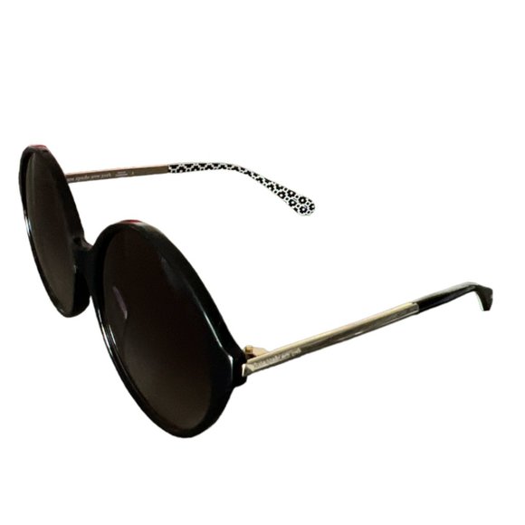 Kate Spade Women\'s Sunglasses Wren/G/S Round Black 58-19-140 main image 6